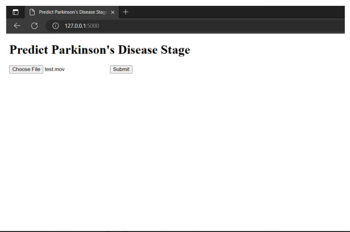 Parkinson’s disease stage prediction